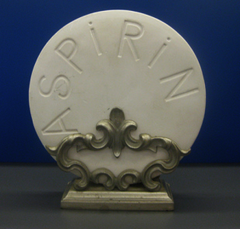 aspirin close up