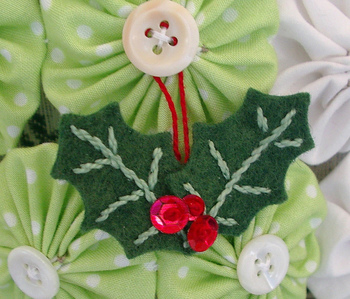 holly berry ornament / win one of each ornament find out how on my blog