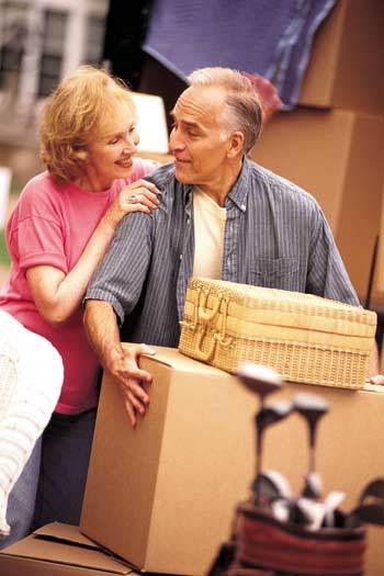 seniorcouplethrowingjunk