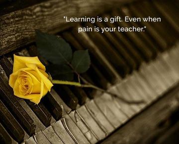 Learning is a gift