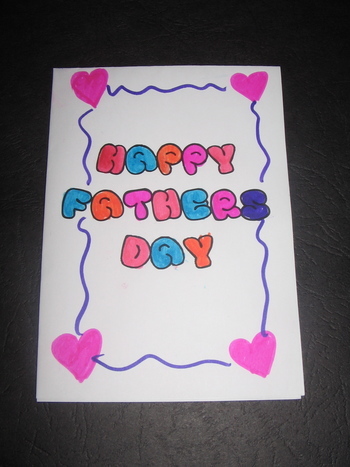 Henny's Father's day card