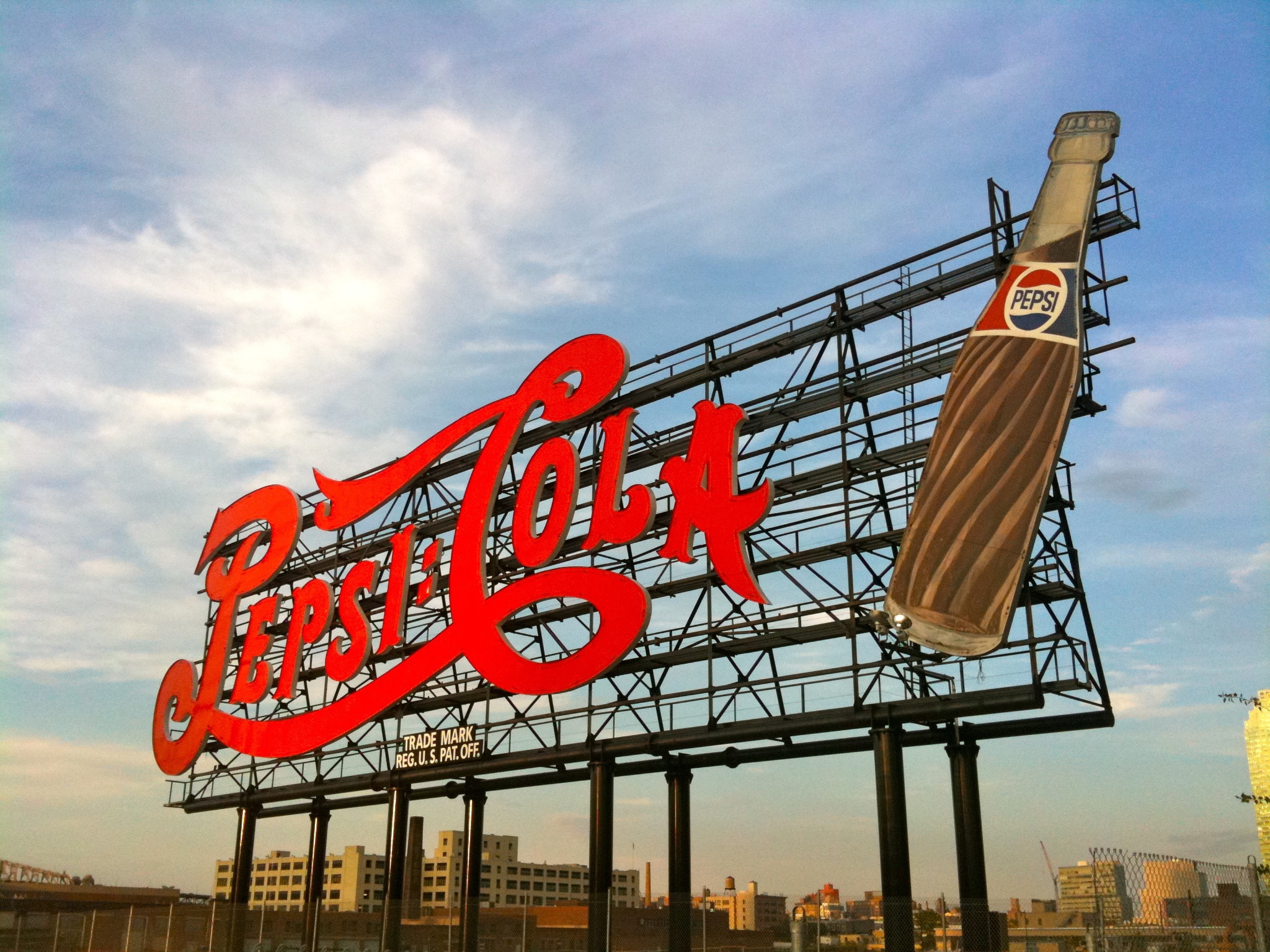 Pepsi Cola Sign