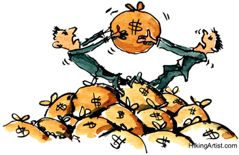 Money fight