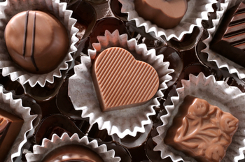 heart chocolate