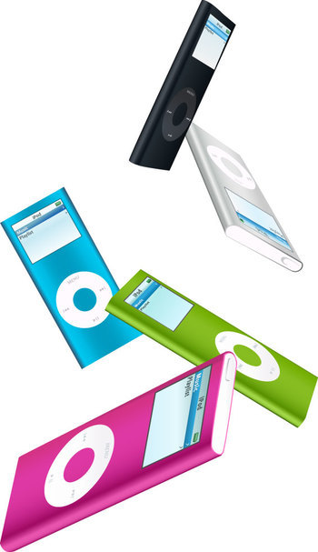 ipod nano vector art