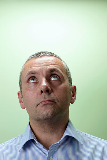 man-looking-up
