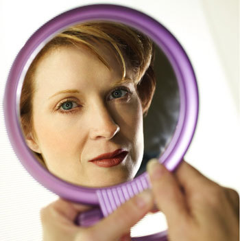 mirror woman